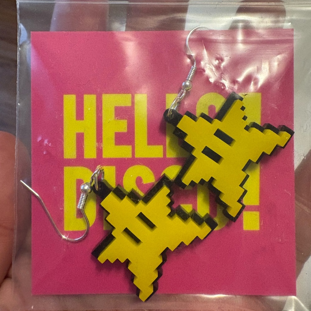 Super Mario Star Earrings